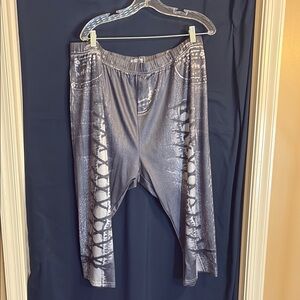 Rosegal Gray Leggings Comfortable Fashionable Pants